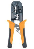 TEMPO PA1557 Crimp Tool, Hand, AMP RJ11, RJ12, RJ22 & RJ45 Modular Plug Connectors, SealTite