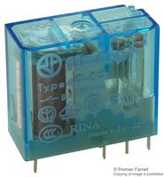 FINDER 40.52.9.024.0001 Power Relay, DPDT, 24 VDC, 8 A, 40 Series, Through Hole