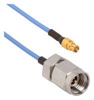 AMPHENOL SV MICROWAVE 7032-6758 RF / Coaxial Cable Assembly, 12 ", 305 mm, 0.047" Semi Rigid, SMPM Straight Jack