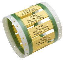 TE CONNECTIVITY - RAYCHEM HX-SCE-1K-25.4-50-4 Wire Marker, Heat Shrinkable Sleeve, Blank (No Legend), LSZH (Low Smoke Zero Halogen), Yellow