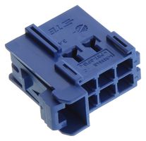 TE CONNECTIVITY - AMP 1-965640-1 Automotive Connector Housing, Junior Power Timer, Receptacle, 6 Ways