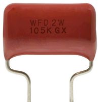 PANASONIC ECWFD2J103JB General Purpose Film Capacitor, Metallized PP, Radial Box - 2 Pin, 0.01 µF, ± 5%, 141 V, 630 V