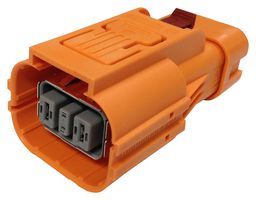 AMPHENOL PCD SHENZHEN HVSL630062A10610 Automotive Connector, Excel Mate Eco HVSL630 Series, Straight Plug, 2 Contacts, Crimp Pin
