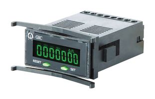 GIC Z2221N0G2FT00 Panel Mount Timer, 85 V, 265 V, 1 s, 9999999 h, 22 mm, 44.8 mm