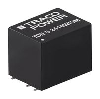 TRACO POWER TDN 5-0913WISM Isolated Surface Mount DC/DC Converter, ITE, 3:1, 5 W, 1 Output, 15 V