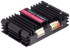 TRACO POWER TEQ 300-4812WIR Isolated Chassis Mount DC/DC Converter, Railway, Module, 4:1, 300 W, 1 Output, 12 V