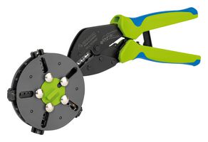 RENNSTEIG 629 004 3 Crimp Tool, Hand, Non-Insulated Blade Terminals, Insulated Connectors, Ferrules, MultiCrimp