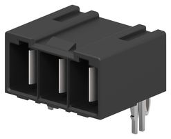 TE CONNECTIVITY 2204581-2 Rectangular Power Connector, 3 Contacts, ELCON Mini, Press Fit, 4.4 mm, Header
