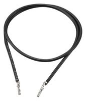 WURTH ELEKTRONIK 662600130015 Cable Assembly, Crimp Receptacle to Free End, 5.9 ", 150 mm, WR-MPC3 Series, Black