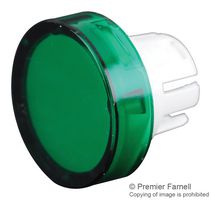 EAO 51-933.5 Lens, Raised, Plastic, Round, Green, 51 Series