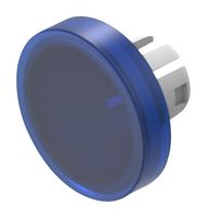 EAO 61-9642.6 Lens, Flush, Illum, Round, Blue, 61 Series