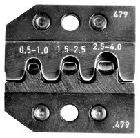 RENNSTEIG 624 479 3 0 Crimp Tool Die, ITT Cannon 0.5mm² to 4mm², 22-12AWG Pin & Socket Crimp Connectors / Terminals