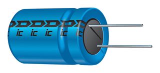 ILLINOIS CAPACITOR 107CKE025MEM Electrolytic Capacitor, 100 µF, 25 V, ± 20%, Radial Leaded, 2000 hours @ 105°C, Polar