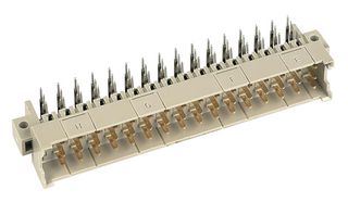 HARTING 09061482901 DIN 41612 Connector, Type F, 48 Contacts, Plug, 5.08 mm, 3 Row