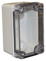 CAMDENBOSS CHDX6-224C Plastic Enclosure, Heavy Duty, Polycarbonate, 85 mm, 80 mm, 130 mm, IP66, IP67