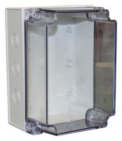 CAMDENBOSS CHDX6-229C Plastic Enclosure, Heavy Duty, Polycarbonate, 75 mm, 125 mm, 175 mm, IP66, IP67