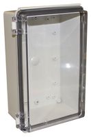 CAMDENBOSS CHDX8-226C Plastic Enclosure, Hinged Lid, Heavy Duty, Polycarbonate, 110 mm, 170 mm, 270 mm, IP66, IP67