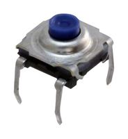 C&K COMPONENTS KSA0M531 LFTR Tactile Switch, KSA Series, Top Actuated, Through Hole, Round Button, 500 gf, 10mA at 32VDC