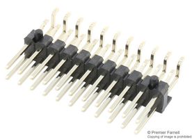 MULTICOMP PRO 2213R-22G-SM-7576APR Pin Header, Right Angle, Board-to-Board, 2.54 mm, 2 Rows, 22 Contacts, Surface Mount Right Angle