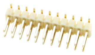 MULTICOMP PRO 2213SM-22G-TB Pin Header, Board-to-Board, 2.54 mm, 2 Rows, 22 Contacts, Surface Mount