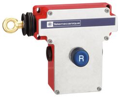 TELEMECANIQUE SENSORS XY2CE2A150H7 Grabwire Switch, 70 m, SPST-NO, SPST-NC, 240 VAC, 3 A, 250 VAC, 270 mA