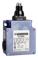 TELEMECANIQUE SENSORS XCKML102 Limit Switch, Roller Plunger, DPST-NO, DPST-NC, 10 A, 500 V, 50 N, OsiSense XC Series