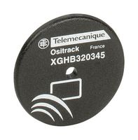 TELEMECANIQUE SENSORS XGHB320345 RFID Tag, OsiSense XG, 13.56 Mhz, 112 B, 30 mm Disc, EEPROM