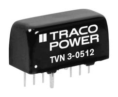 TRACO POWER TVN 3-4821 Isolated Through Hole DC/DC Converter, ITE, SIP, 2:1, 3 W, 2 Output, 5 V