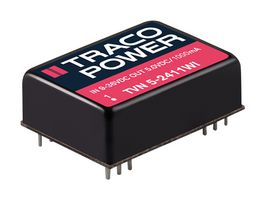 TRACO POWER TVN 5-0915WI Isolated Through Hole DC/DC Converter, ITE, DIP, 3:1, 5 W, 1 Output, 24 V