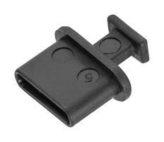WURTH ELEKTRONIK 726144001 Dust Cap / Cover, Cap, Wurth Elektronik WA-PCCA Series USB Connectors, PE (Polyethylene) Body