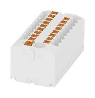 PHOENIX CONTACT 3273386 Panel Mount Barrier Terminal Block, 24 A, 500 V, 19 Pole, 9, Push In, 12 AWG