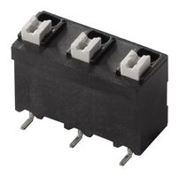 WEIDMULLER 1473850000 Wire-To-Board Terminal Block, 7.5 mm, 3 Ways, 24 AWG, 16 AWG, 1.5 mm², Push In