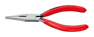 KNIPEX 23 01 140 Plier, Flat Nose, Polished, 140 mm Overall Length