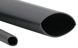 MULTICOMP PRO PP001870 Adhesive Lined Heat Shrink Tubing, 3:1, 0.51 ", 13 mm, Black, 4 ft, 1.22 m