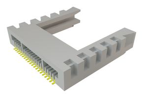 SAMTEC MB1-120-01-F-S-02-SL Card Edge Connector, Single Side, 1.57 mm, 20 Contacts, Surface Mount, Straight