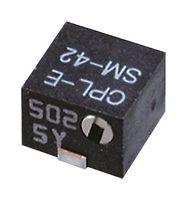 NIDEC COMPONENTS SM-42TA103 Trimmer, Multi Turn, RuO2 Cermet, Side Adjust, 10 kohm, Surface Mount, 11 Turns