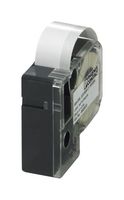 PHOENIX CONTACT 0803972 Label, Equipment, Thermal Transfer Printable, 18mm H x 8m W, Polyester, Black on White