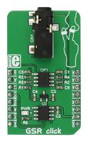 MIKROELEKTRONIKA MIKROE-2860 Add-On Board, GSR  Click Board, mikroBUS Connector