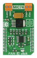 MIKROELEKTRONIKA MIKROE-2841 Add-On Board, Fan v3 Click Board, mikroBUS Connector