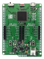 MIKROELEKTRONIKA MIKROE-2800 Development Board, Clicker 2, PIC32MZ MCU, 2 x MikroBUS Connectors