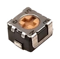 NIDEC COMPONENTS ST-32ETA104 Trimmer, Single Turn, RuO2 Cermet, Top Adjust, 100 kohm, Surface Mount, 1 Turns