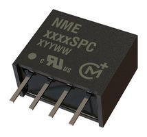 MURATA POWER SOLUTIONS NME0505SPC Isolated Through Hole DC/DC Converter, ITE, SIP, 1:1, 1 W, 1 Output, 5 V