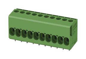 PHOENIX CONTACT 1017499 Wire-To-Board Terminal Block, 5.08 mm, 10 Ways, 24 AWG, 12 AWG, 2.5 mm², Screw
