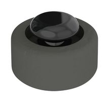 ESSENTRA COMPONENTS FF-003-P3X5.5B Bumper / Feet, Rivet, 20.1 mm, Round, Black