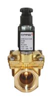 SENSATA / CYNERGY3 SOL4A1 Solenoid Valve, Industrial, 2 Port, 1", Normally Open, 24 Vdc, SOL Series, Brass
