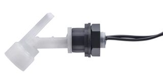 SENSATA / CYNERGY3 LLF74Y100RN Float Switch, LLF70 Series, Horizontal, External Fitting, Polypropylene, 25 VA, 1 m PVC Leads