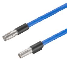 WEIDMULLER HDC XX6A01 MFSXXXX-0300 Circular Cable Assembly, Cat6a, M12 Circular Plug to M12 Circular Receptacle, 8 Ways, 9.8 ft, 3 m