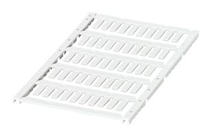PHOENIX CONTACT 0801438 Wire Marker, Thermal Transfer, Blank (No Legend), White, 4mm x 12mm, 10 mm
