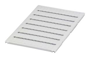 PHOENIX CONTACT 0818085 Terminal Block Marker, Marker Strip, Phoenix Contact Modular Terminal Blocks, Blank (No Legend)
