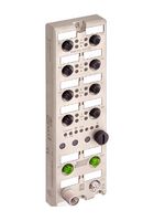 LUMBERG AUTOMATION 0980 ESL 309-121 Sensor Distribution Box, M12 Connector - 5 Pole, M12 Connector - 5 Pole, 8 Ports, LioN-P Series